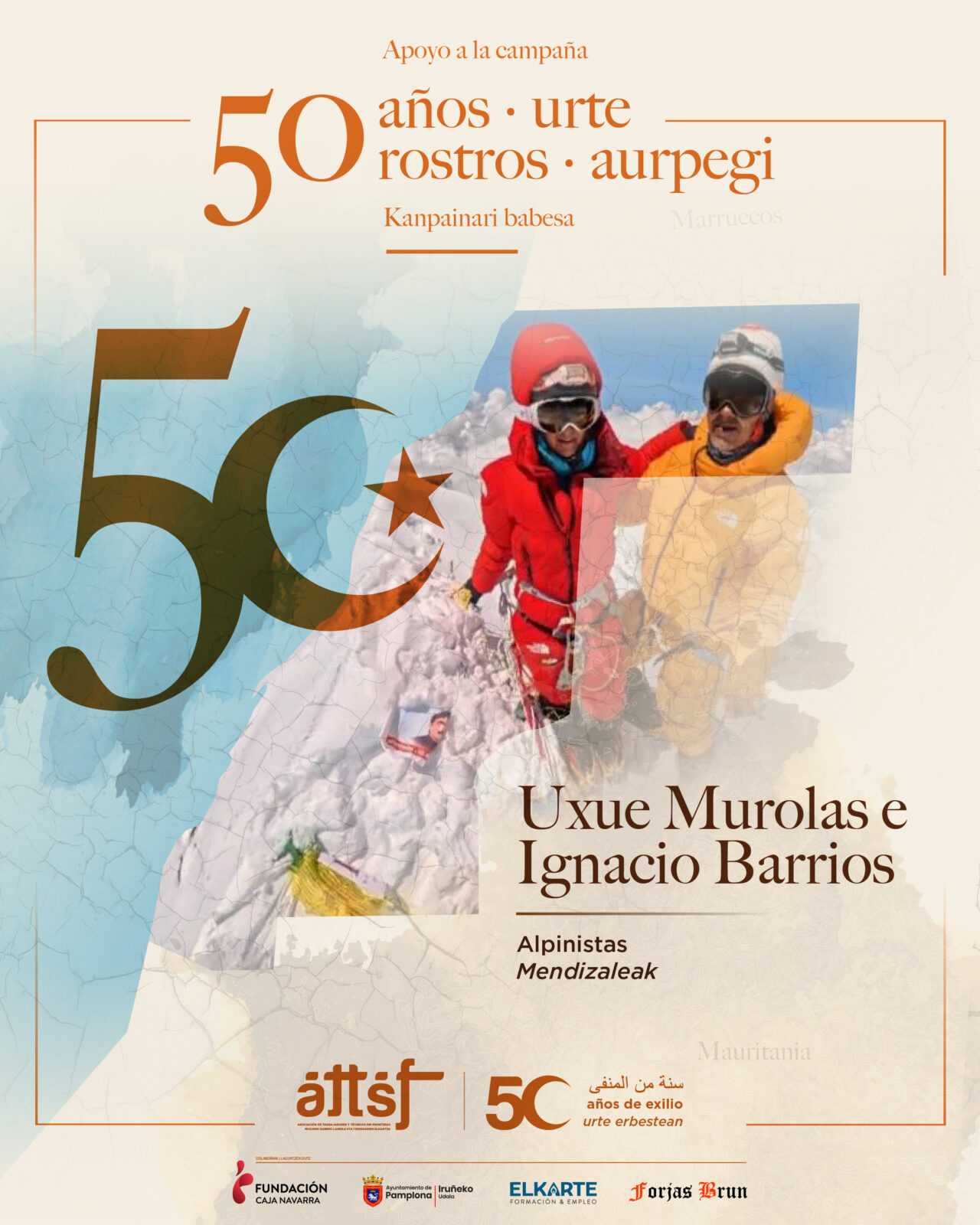 Apoyo de Uxue Murolas e Ignacio Barrio